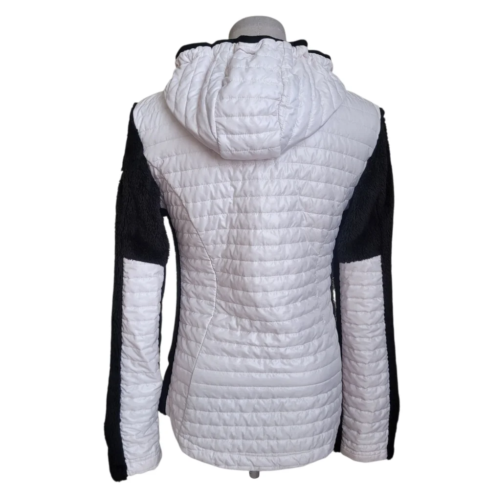 Victoria's Secret VSX Black and White Sport Jacket Hooded XS - Picture 4 of 14